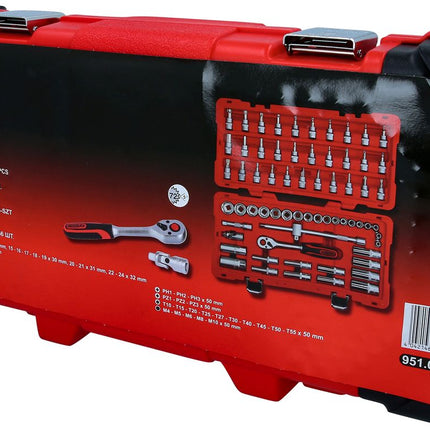 KS TOOLS 3/8" Steckschlüssel-Satz, 66-tlg ( 951.0666 ) - Toolbrothers