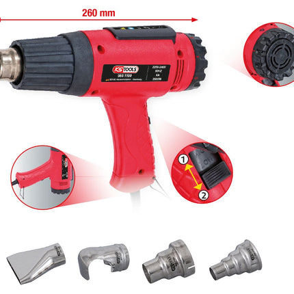 KS TOOLS Jeu de décapeur thermique ( 960.1190 )
