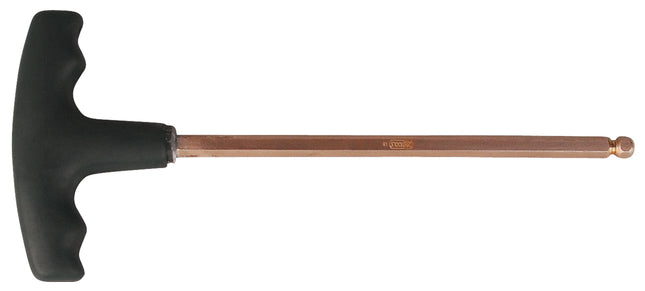 KS TOOLS Clés mâles tête sphérique, poignée en T BERYLLIUMplus 4 mm ( 962.0961 )