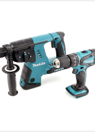 Makita DLX 2069 M 18 V - Set: DHP 456 + DHR 263 + 3 x 4,0 Ah Akku + Ladegerät in Werkzeugtasche - Toolbrothers