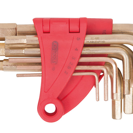 KS TOOLS Jeux de clés mâles BRONZEplus sur support 8 pcs  ( 963.1512 )