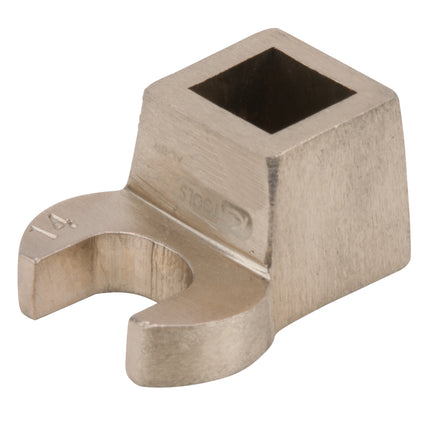 KS TOOLS Clés à fourche coudées, 4 pans BRONZEplus 1/2' 14 mm  ( 963.8494 )