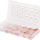 KS TOOLS Sortiment Kupfer-Dichtringe, Ø 5-17,5mm, 150-tlg ( 970.0040 ) - Toolbrothers