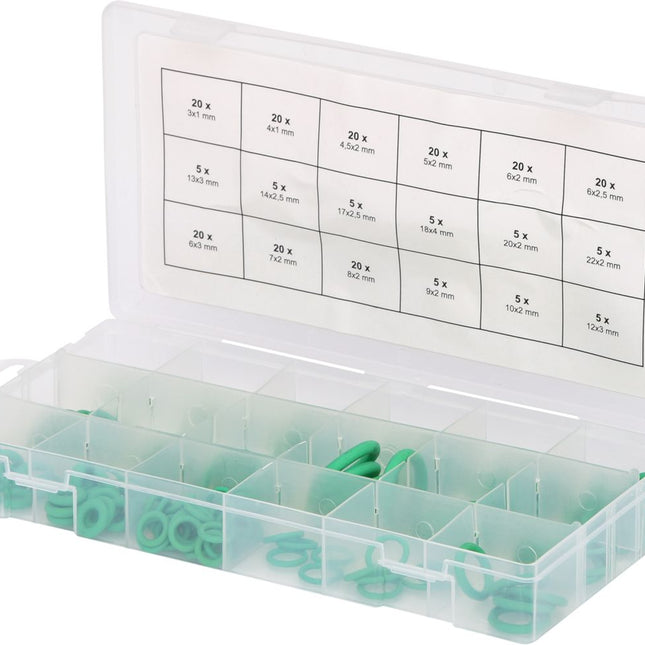 KS TOOLS Sortiment O-Ringe, HNBR, Innen Ø 3-22mm, 225-tlg ( 970.0260 ) - Toolbrothers