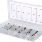KS TOOLS Sortiment Glassicherungen, 5-30A, 120-tlg ( 970.0270 ) - Toolbrothers