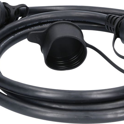 KS TOOLS efuturo Ladekabel gerade, Typ 2 auf Typ 2 Stecker, 3 Phasen, bis zu 22 kW, 32 A, 400 V, Mode 3, 3 Meter ( 117.7185 ) - Toolbrothers