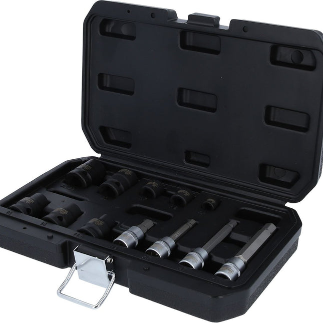 KS TOOLS Bremssattelverschraubung-Spezialstecknuss-Satz, 12-tlg ( 150.2400 ) - Toolbrothers