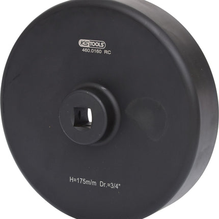 KS TOOLS 3/4" Achsmuttern-Schlüssel, 6-kant, kurz, 175mm ( 460.0160 ) - Toolbrothers