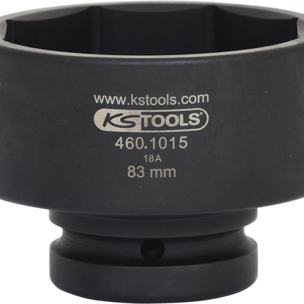 KS TOOLS Clé d'écrou d'essieu pour ROR, 83 mm ( 460.1015 )