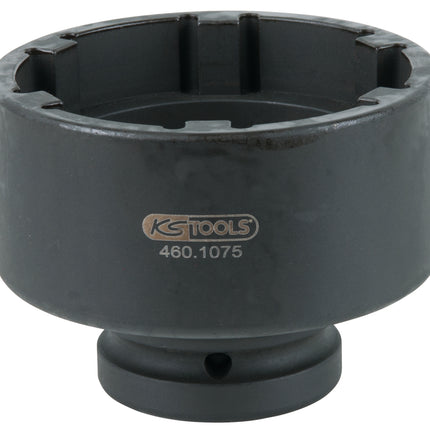 KS TOOLS Clé pour écrou à encoches 1' avec 6 ergots pour Mercedes, 86 mm ( 460.1075 )