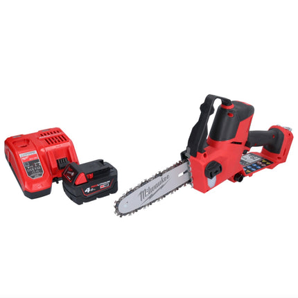 Milwaukee M18 FHS20-401 Scie à élaguer sans fil 18 V 20 cm + 1x batterie 4,0 Ah + chargeur