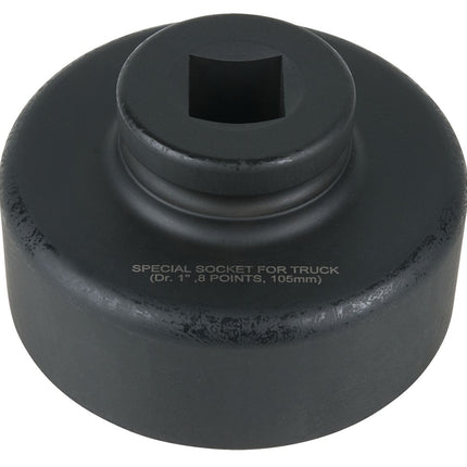 KS TOOLS Clé pour écrou d’essieu 1', 8 pans, court, 105 mm ( 460.3315 )