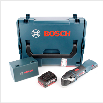 Bosch GOP 18 V-EC Professional Akku Multi Cutter in L-Boxx mit 1x GBA 6 Ah Akku und 20 tlg. Zubehör-Set - Toolbrothers