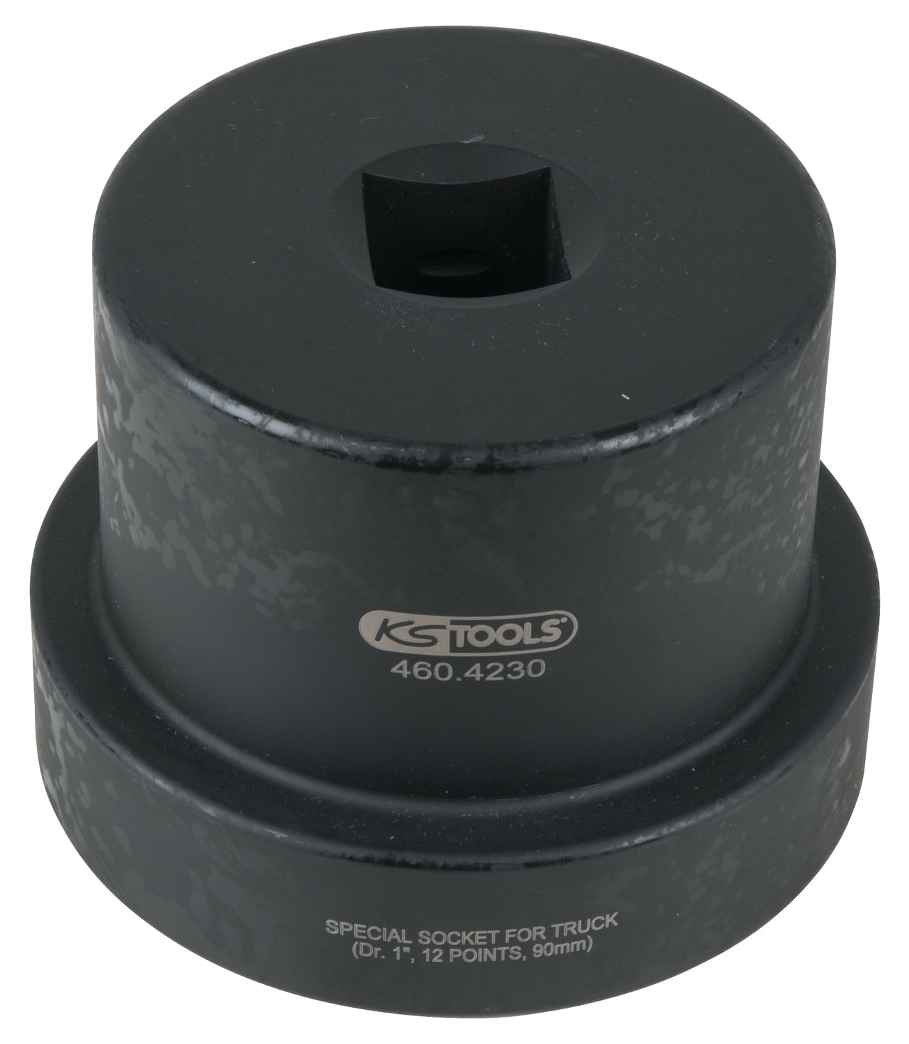 KS TOOLS Douille pour écrous moyeux avec guide 1', 12 pans, 90 mm ( 460.4230 )