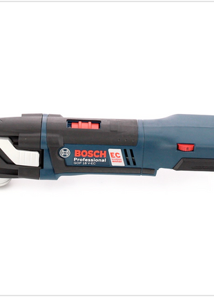 Bosch GOP 18 V-EC Professional Akku Multi Cutter in L-Boxx mit GAL 1880 Ladegerät und 1x GBA 6 Ah Akku und 20 tlg. Zubehör-Set - Toolbrothers