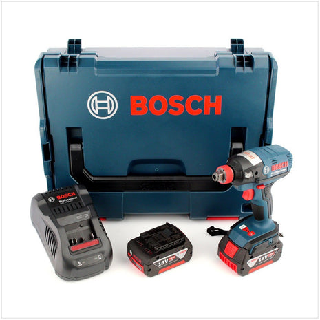 Bosch GDX 18 V-EC Professional 18 V  Akku Drehschlagschrauber in L-Boxx, Schnellladegerät und 2x GBA 6,0 Ah Akku - Toolbrothers