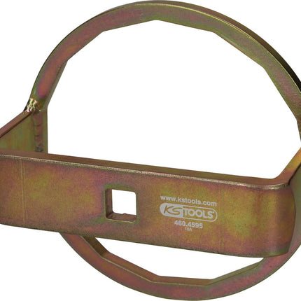 KS TOOLS 1/2" Ölfilterschlüssel für Fuso, Ø 119 mm / 15 Flächen ( 460.4595 ) - Toolbrothers