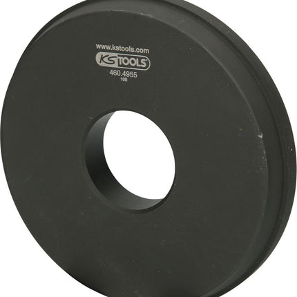KS TOOLS Kegelrollenlager-Eindrückwerkzeug für BPW, Ø 123 mm ( 460.4955 ) - Toolbrothers