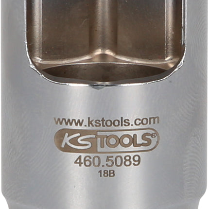 KS TOOLS Douille de raccord de tube coudée spéciale 3/8', 19 mm ( 460.5089 )