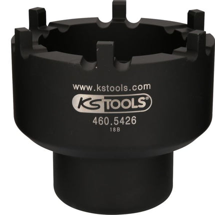 KS TOOLS Nutmuttern-Schlüssel-Satz mit 2 Führungsrohren für Mercedes, Ø 113 mm , 3-tlg ( 460.5425 ) - Toolbrothers