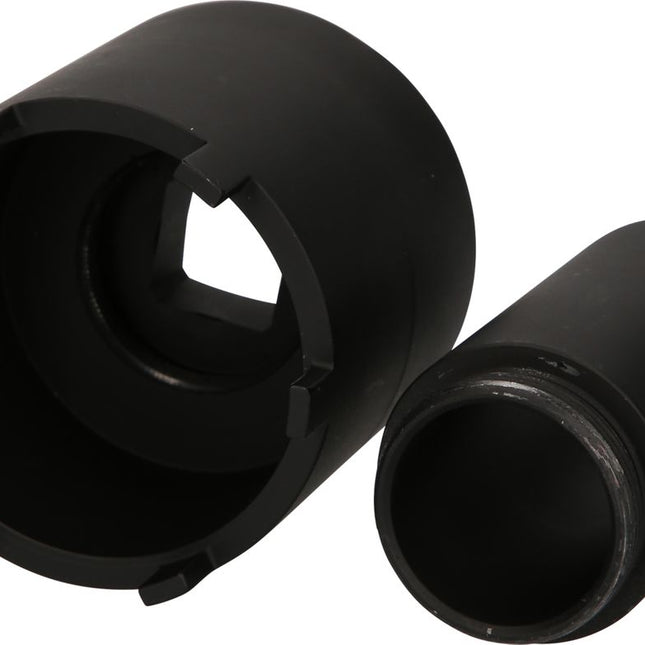 KS TOOLS Nutmuttern-Schlüssel-Satz mit Führungsrohr für Mercedes, Ø 63 mm , 2-tlg ( 460.5625 ) - Toolbrothers