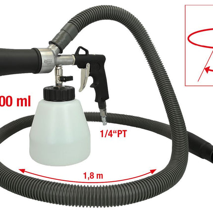 KS TOOLS Druckluft-Reinigungs-Pistolen-Satz mit Absaugvorrichtung, 3-tlg ( 515.1935 ) - Toolbrothers