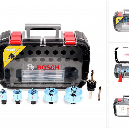 Bosch Lochsägen Set Sheet Metal Sanitär 9 - teilig 20 - 64 mm ( 2608580882 ) - Toolbrothers