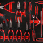 KS TOOLS T-Griff-Winkelstiftschlüssel- / und Zangen-Satz in Schaumstoffeinlage, 24-tlg ( 813.0024 ) - Toolbrothers