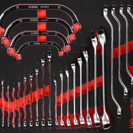 KS TOOLS SCS Module de clés, 54 pcs, modules système 1.1/3 ( 813.0054 )