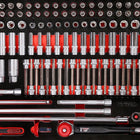 KS TOOLS Jeu de clés à douille 3/8' dans insert en mousse, 165 pcs ( 813.0165 )