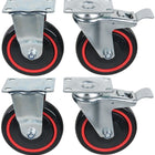 KS TOOLS RACINGline Lenk- und Laufrollensatz, inkl. Schrauben ( 826.9504 ) - Toolbrothers