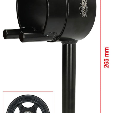 KS TOOLS Clé de maintien pour poulie pour Mercedes, 265 mm ( 911.1740 )