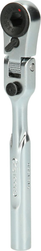 KS TOOLS Cliquet réversible 1/4' pour articulation, longueur 119 mm ( 918.1560 )