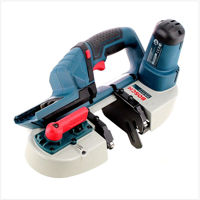 Bosch GCB 18 V-LI Akku Bandsäge + Einlage + 2x Sägeblatt + 1x Akku 6,0Ah - ohne Ladegerät - Toolbrothers