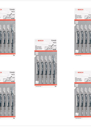 Bosch T 244 D Stichsägeblätter Speed for Wood 25 Stk. 100 mm ( 2608633626 ) - Toolbrothers