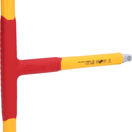 KS TOOLS 3 8 Isolierter T Griff Aufsteckschluessel 200mm 117 5240  2 - toolbrothers