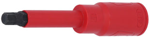 KS TOOLS 1/2" Bit-Stecknuss mit Schutzisolierung für Innensechskant-Schrauben, lang, 6mm ( 117.5706 ) - Toolbrothers