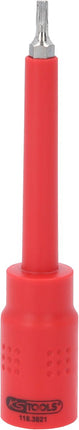 KS TOOLS 3/8" Isolierte Bit-Stecknuss Torx, T15, 122mm ( 118.3821 )