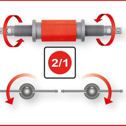 KS TOOLS Jeu de repousses-piston de frein universel, 8 pcs ( 150.2440 )