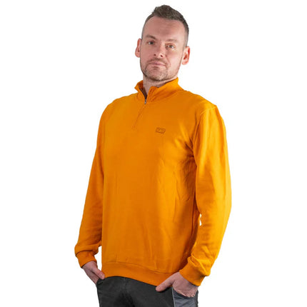 Toolbrothers Quart de pull-over zippé Casual Fit - AUTUMN COLLECTION Farbe Concrete Grey Gre L