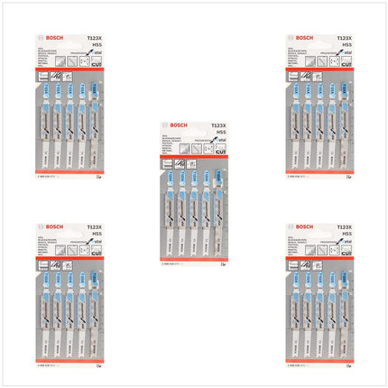 Bosch T 123 X Stichsägeblätter Progressor for Metal 25 Stk. 100 mm ( 2608638473 ) - Toolbrothers