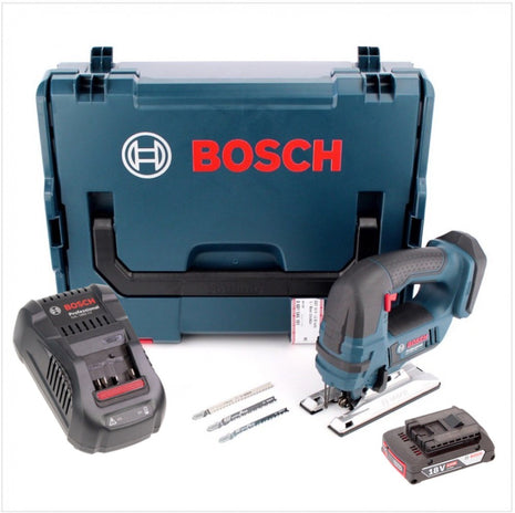 Bosch GST 18 V-LI B Akku Stichsäge 18V + 1x Akku 2,0Ah + Ladegerät + L-Boxx - Toolbrothers