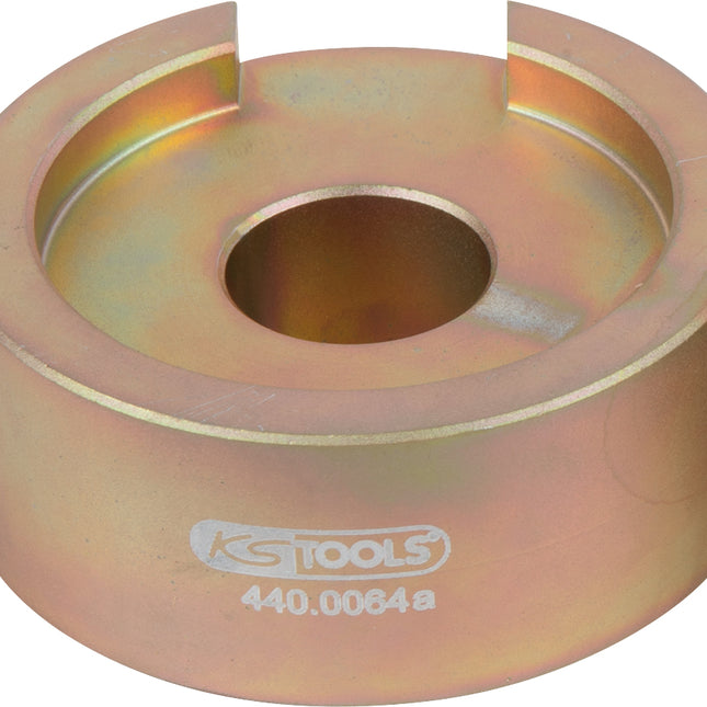 KS TOOLS Plaque de support pour le montage VW / Audi / Seat / Skoda, Ø 64 mm ( 440.0064A )