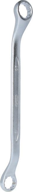 KS TOOLS Doppel-Ringschlüssel, leicht gekröpft, 21x23mm ( 517.0878 ) - Toolbrothers