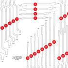 KS TOOLS Leere Schaumstoffeinlage zu 811.0031 ( 811.0031-97 ) - Toolbrothers