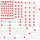 KS TOOLS Insert en mousse vide pour 811.0159 ( 811.0159-97 )