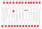 KS TOOLS Leere Schaumstoffeinlage zu 811.1027 ( 811.1027-97 ) - Toolbrothers