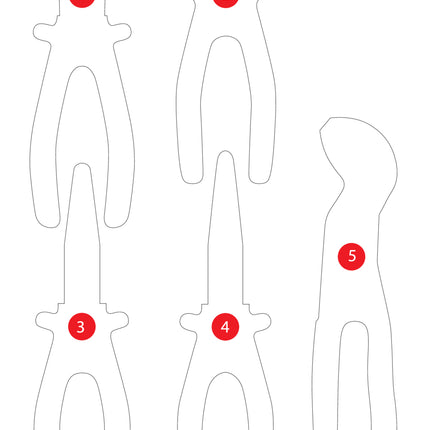 KS TOOLS Insert en mousse vide pour 812.0005 ( 812.0005-97 )