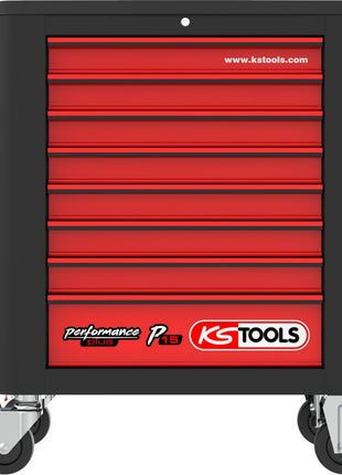 KS TOOLS Composition pour servante d’atelier Performanceplus P15 avec 279 outils pour 5 tiroirs ( 815.5279 )