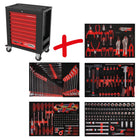 KS TOOLS Composition pour servante d’atelier Performanceplus P15 avec 279 outils pour 5 tiroirs ( 815.5279 )